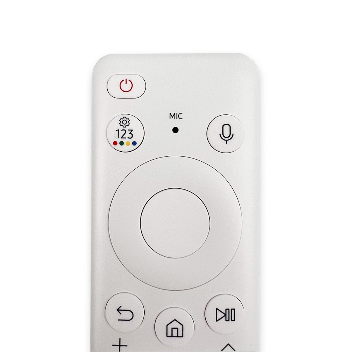 New White Samsung Solar Voice Remote for The Frame Neo QLED Netflix Disney+