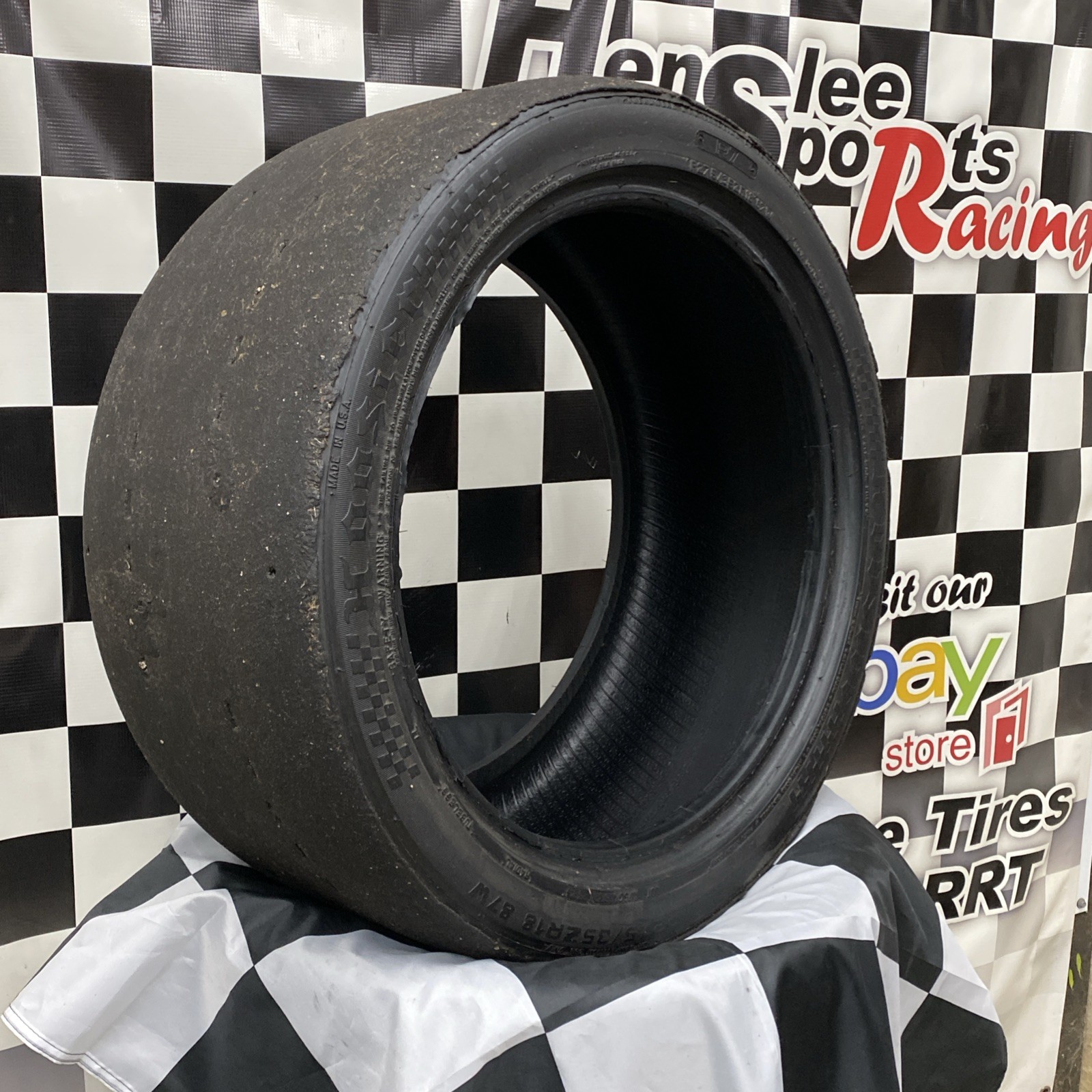 300-1 USDRRT HOOSIER DOT Road Race Tire 275/35 ZR18 R7