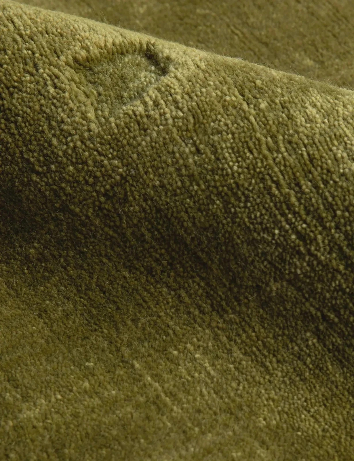 Hand Tufted Wool Area Rug Olive Green Modern Solid Minimalist Living Room Carpet