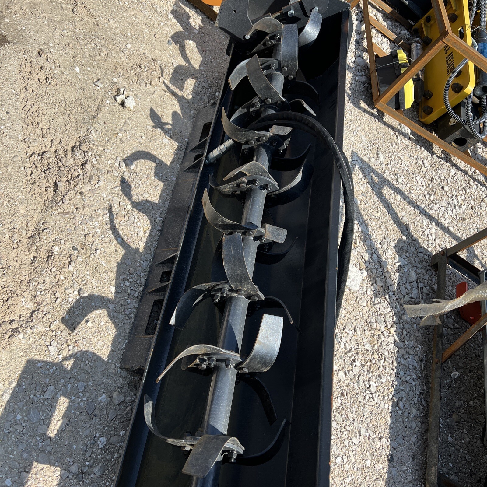 72 Inch Wolverine Skid Steer rototiller Case Cat Kubota Gehl ASV JCB Bobcat