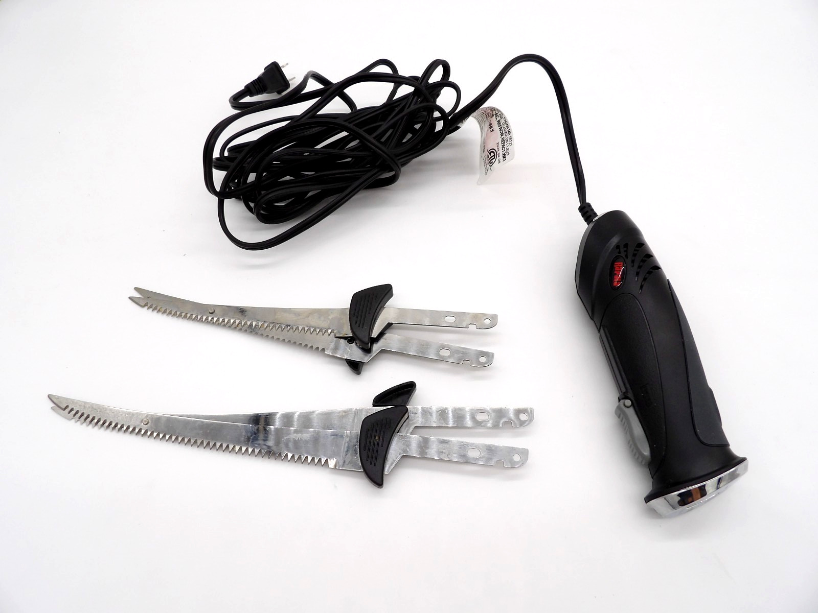 Rapala Electric Fillet Knife Set Fishing Accessory - Gray/Black - Used Once