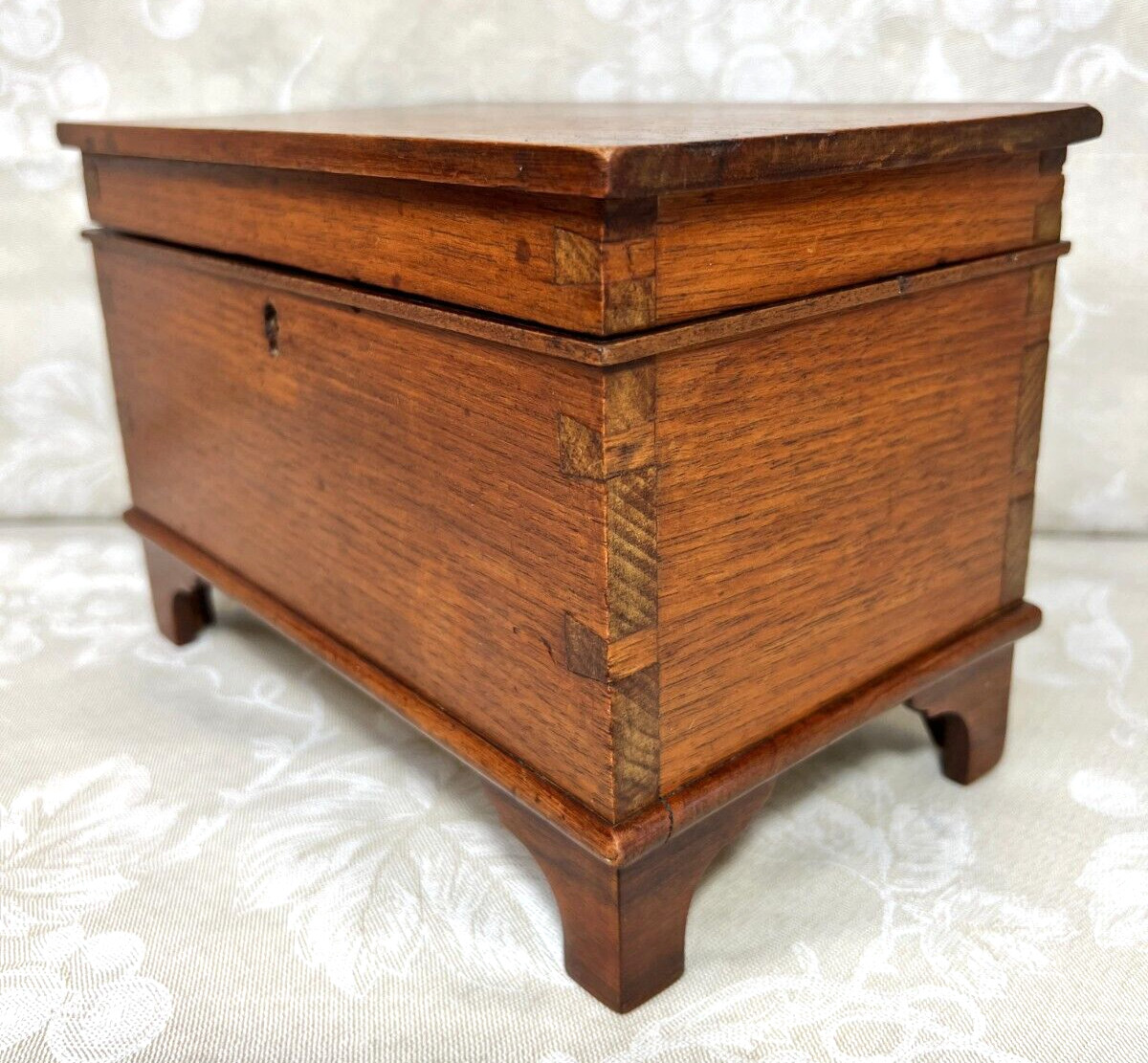 Diminutive Blanket Chest Probably made by a Cabinet Maker No Key