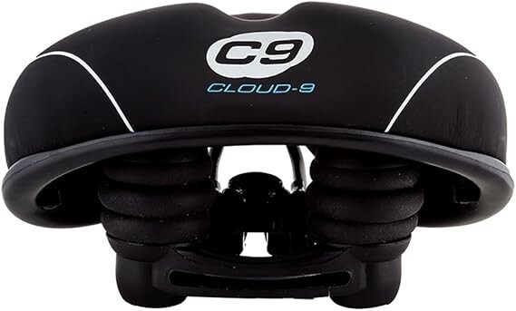 Cloud-9 Sport Bicycle Seat, Suspension, Comfort Saddle – 10" x 8" Brand New