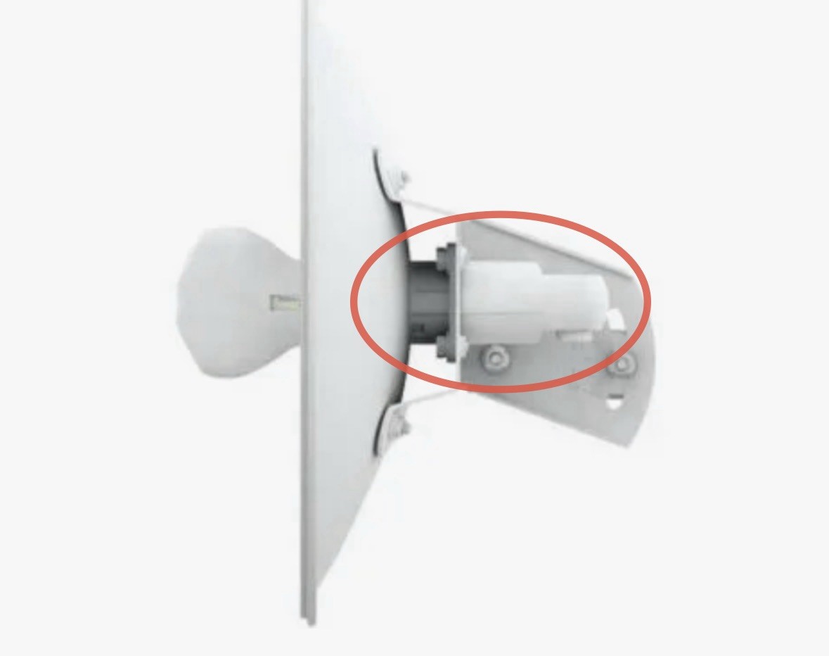 Ubiquiti NanoBridge M5 Rear Housing Outdoor Bridge NBM5-25 Feedhorn *SEAT ONLY*