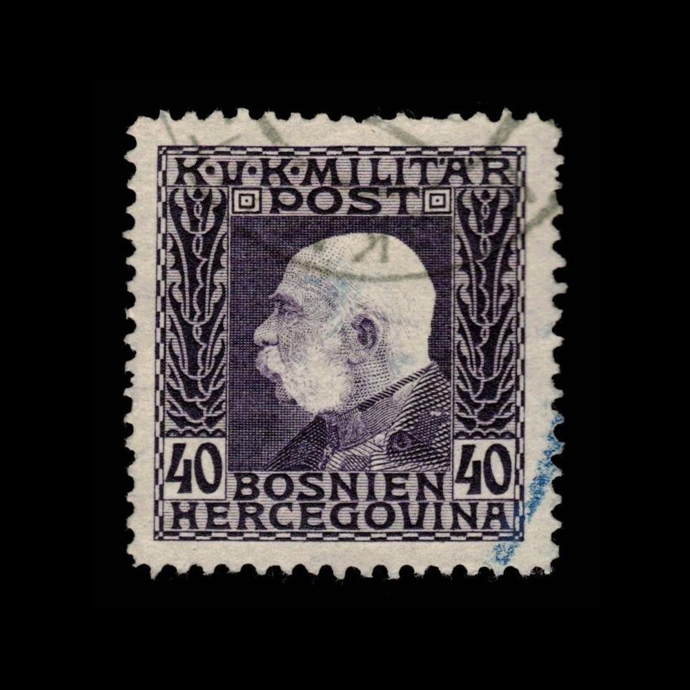 Bosnia & Herzegovina, Scott 76, Franz Josef, 1912, used, 115350