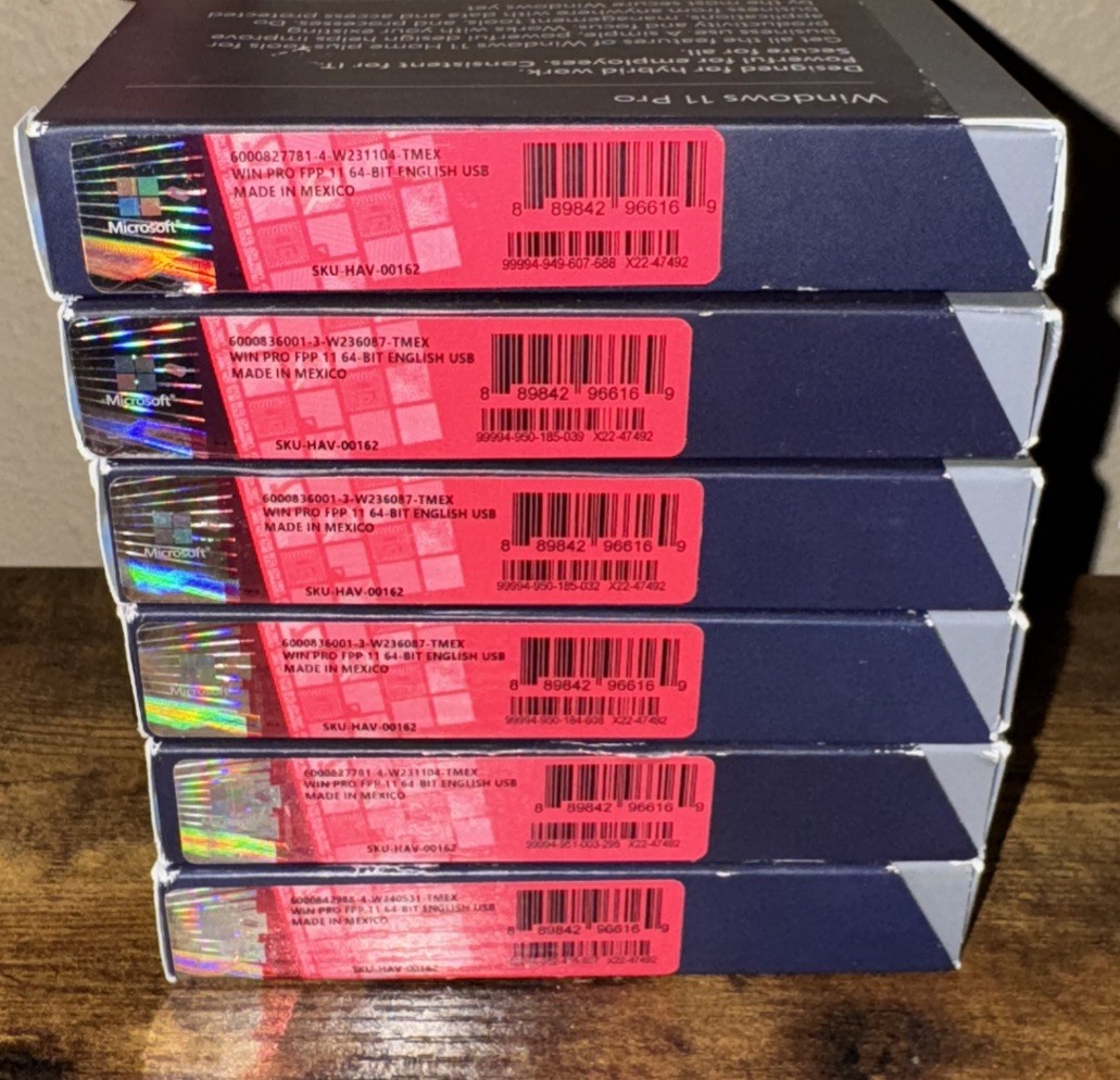 Microsoft Windows 11 Pro 64-Bit USB Flash Drive US SELLER! FAST SHIP!