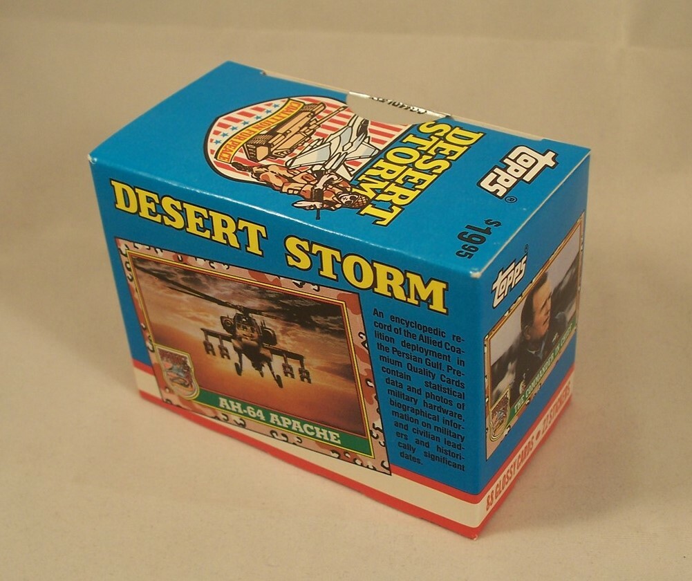 DESERT STORM Deluxe Collector's Edition Factory Sealed Set