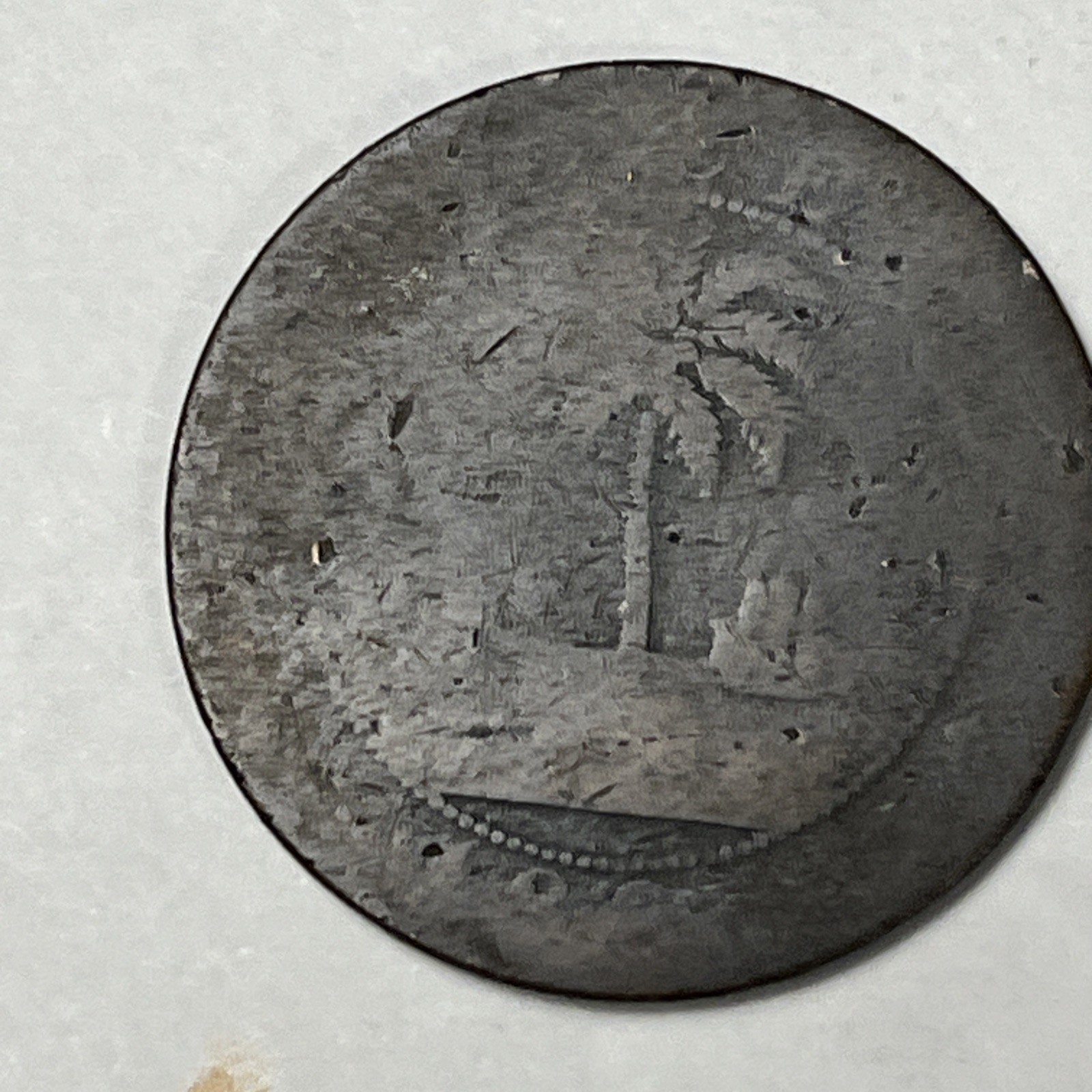 1906 LIBERIA 1 Cent Bronze Coin - Rare - Mixed Lot 1 & 1/2 Cent Coins 7 Total