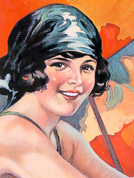 Dunes Beach - 1920s South Shore Line Vintage Style Travel Poster - 16x24