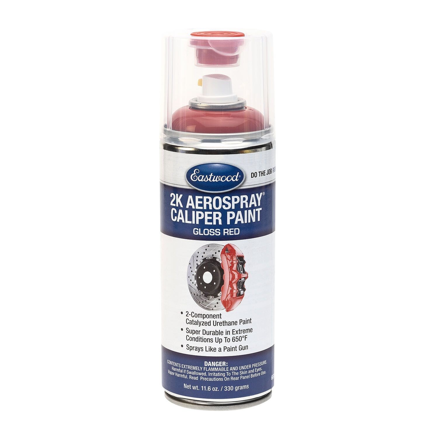 Eastwood 2k AeroSpray Disc Brake Caliper Spray Paint Red