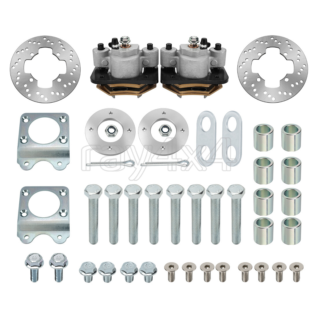 Front Disc Brake Conversion Kit for Honda TRX300FW 4x4 FourTrax 300 1992 - 2000