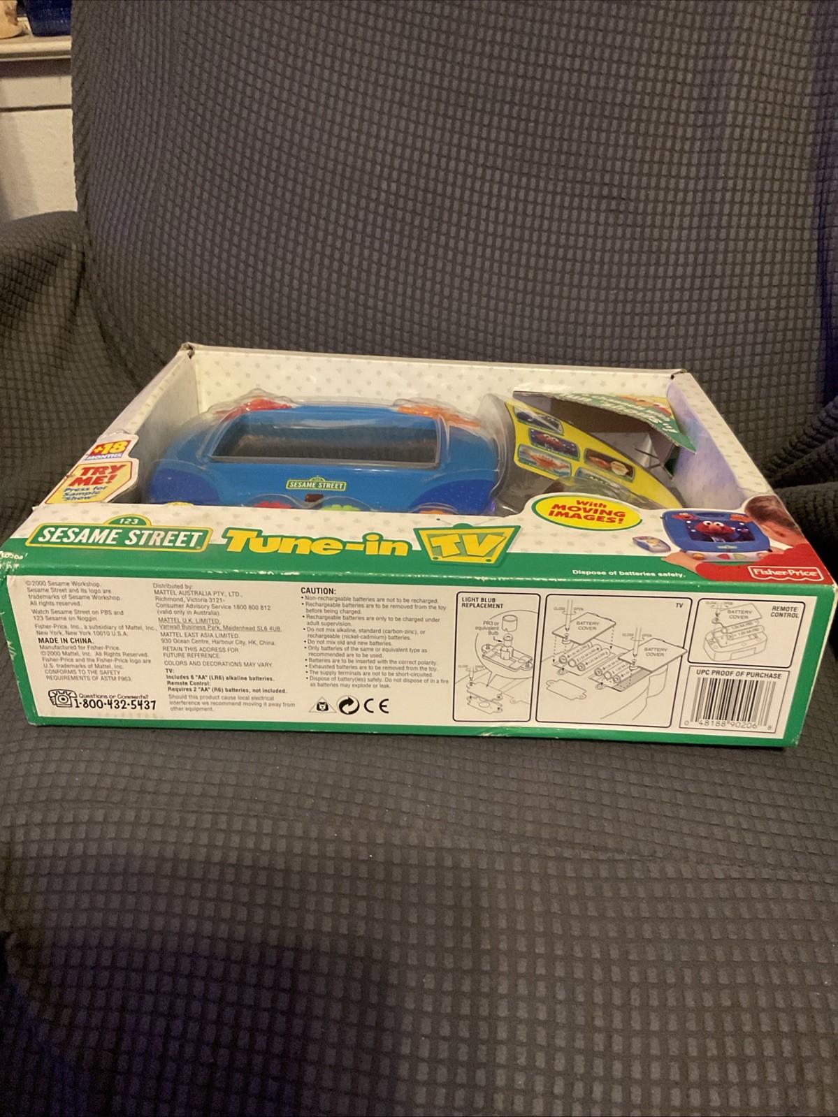 Sesame Street Elmo Tune in TV Toy Kids Electronic Learning Zoey TV NIB