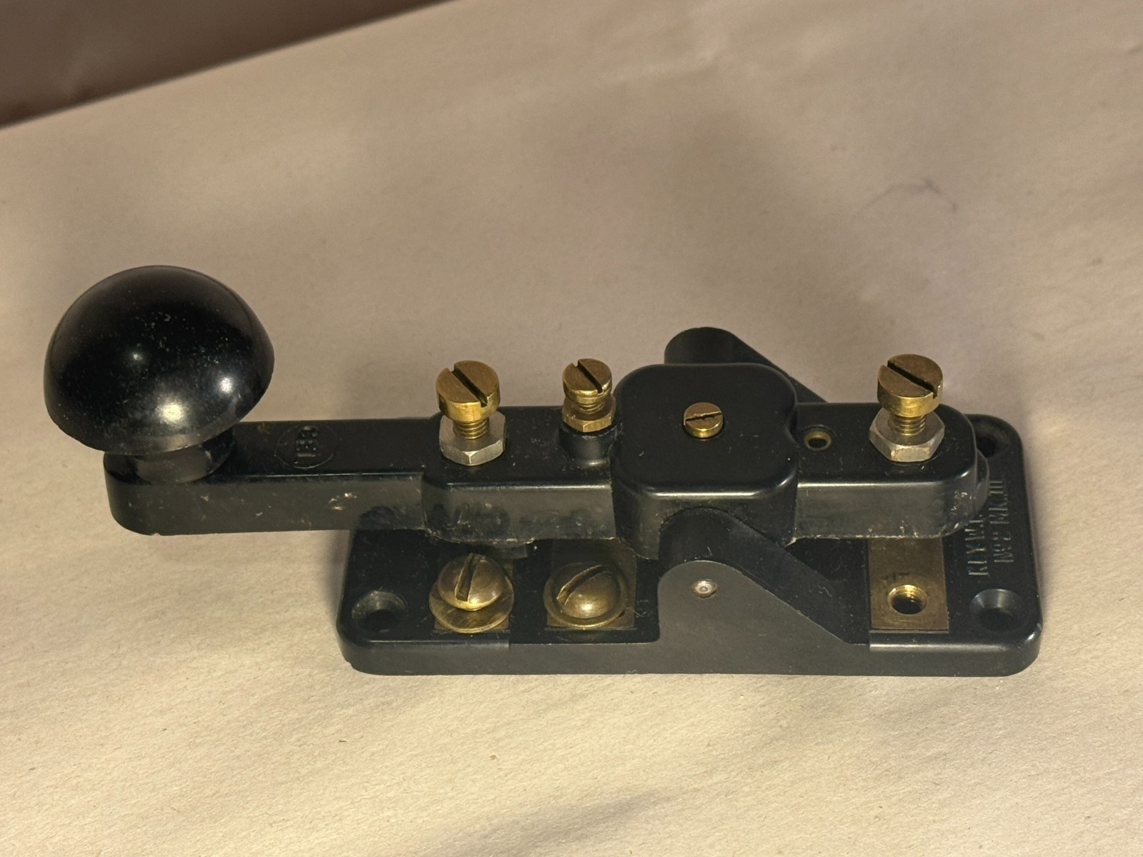 WWII British #2 Mk III Radio Telegraph Key