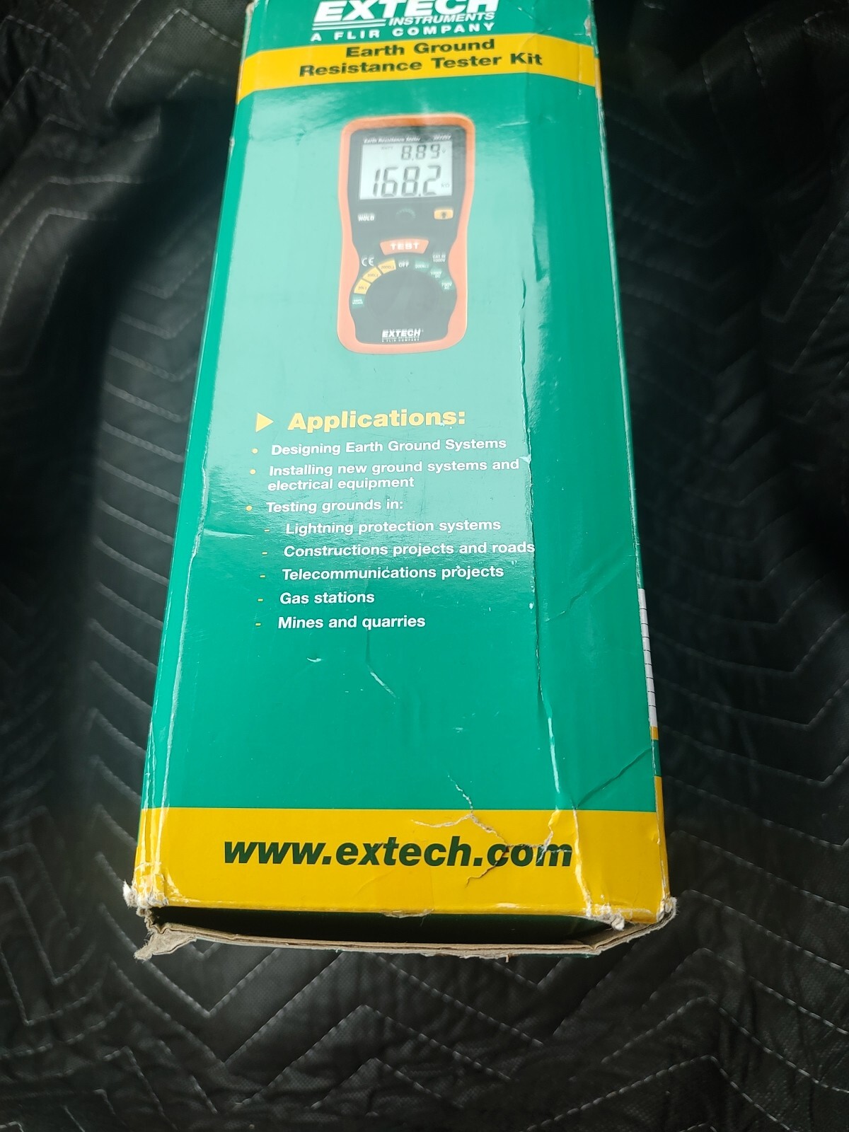 Extech 382252 - Earth Ground Resistance Tester Kit