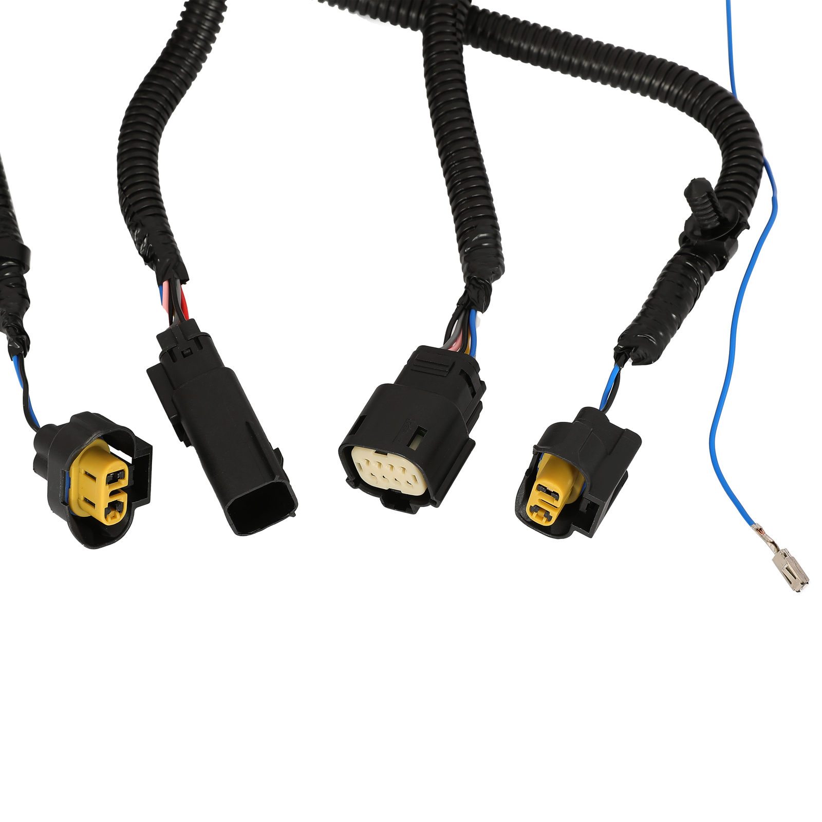 For 2019 2020 2021 2022 Chevy Silverado 1500 LED Daytime Fog Light Lamps Black