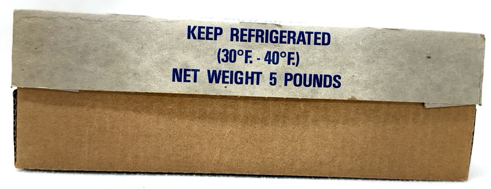 Vintage Government Cheese Box US Department of Agriculture USDA Dairy USA 5#