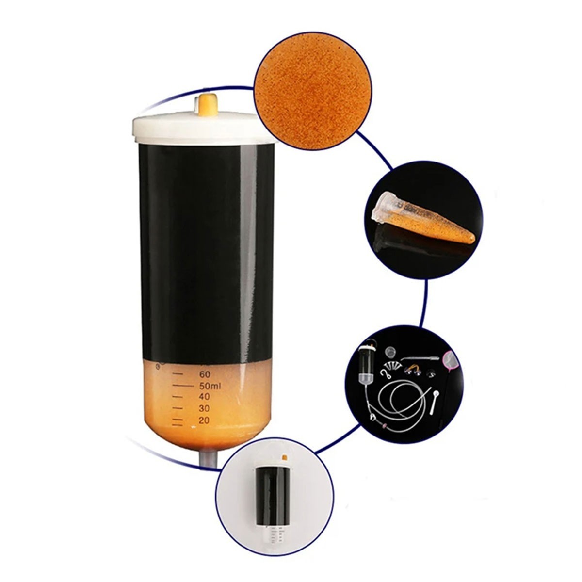 Brine Shrimp Hatchery Kit with Net, Incubator Set for Brine Shrimp Eggs Hatching