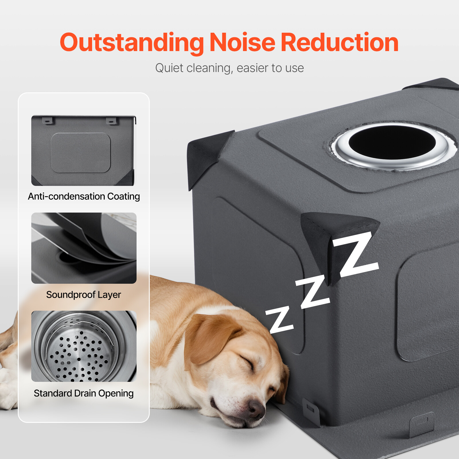 15" Drop-In Kitchen Sink Top Mount Single Bowl Basin Stainless Steel