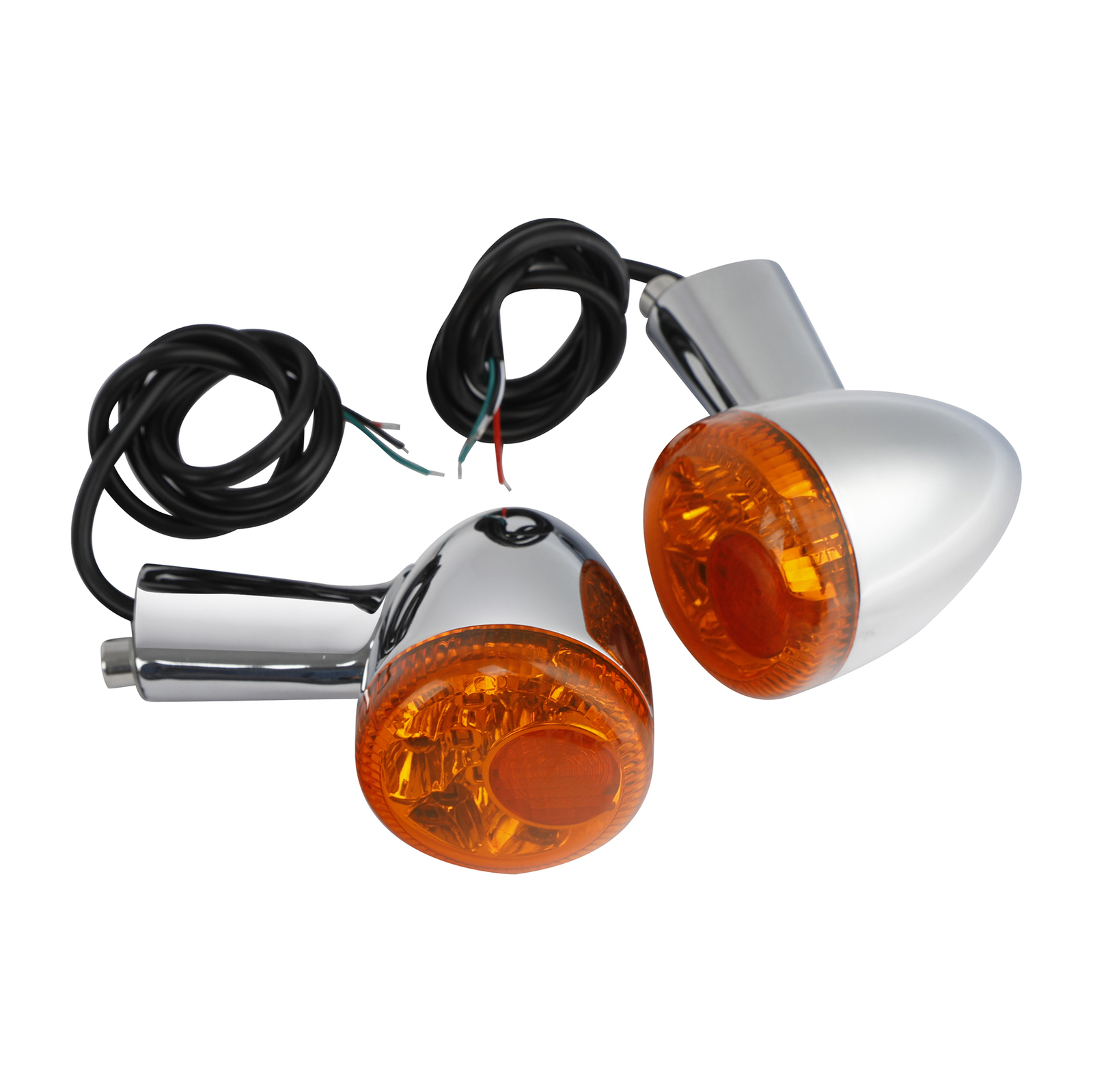 Amber Rear Turn Signals LED Light Fit For Harley Sportster XL 883 1200 1992-2022
