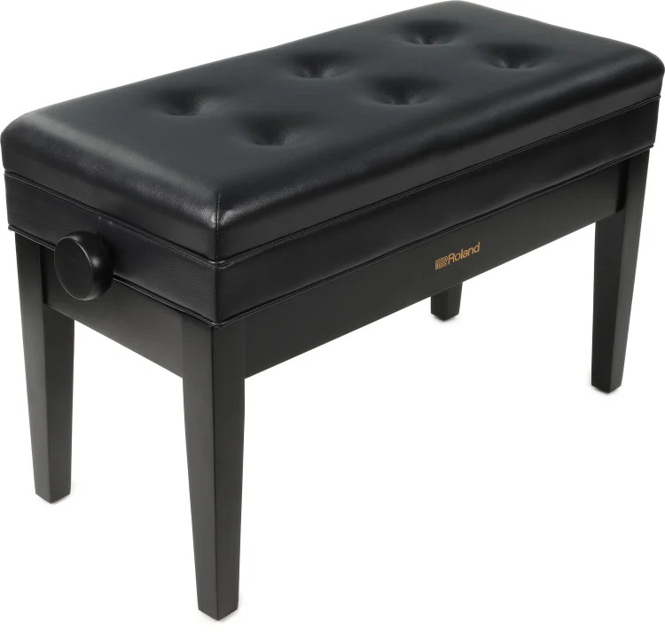 Roland RPB-D400BK Duet Piano Bench - Satin Black