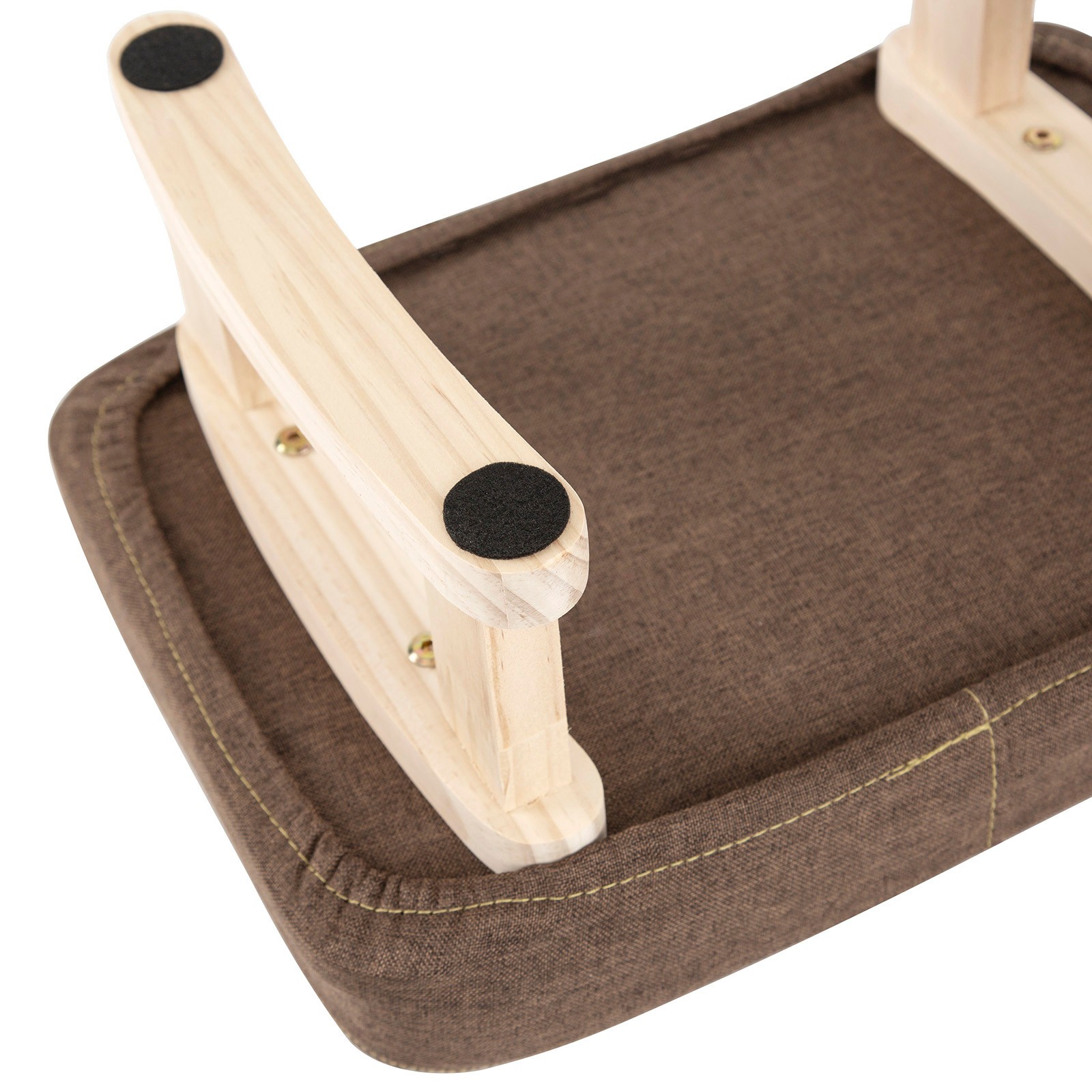 Rectangle Shoe Changing Retro Small Stool Sofa Stool Padded Pouffe Chair