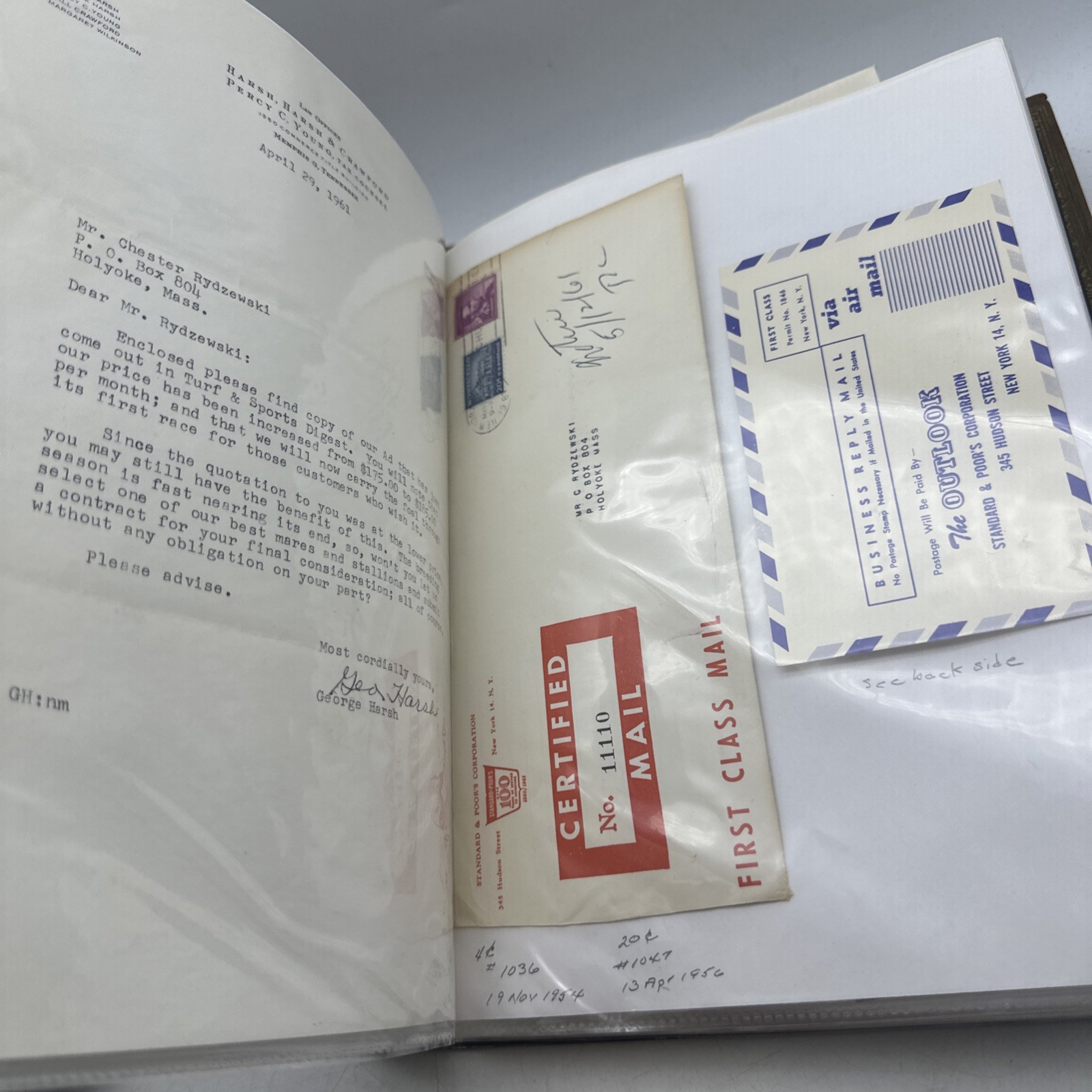 Vintage Stamp Covers Letters Lot 1960-1965 Postal History Collection (AA44)