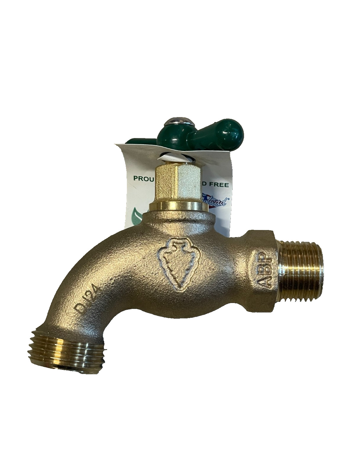 Arrowhead 301LF 125 psi Brass Single Handle Hose Bibb 3/4 in.