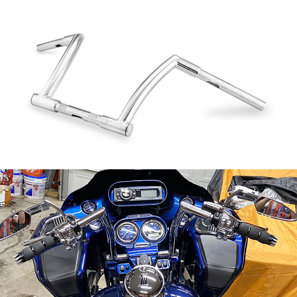 10" Rise Ape Hanger  Bar Handlebar For Harley Road Glide Road King Classic