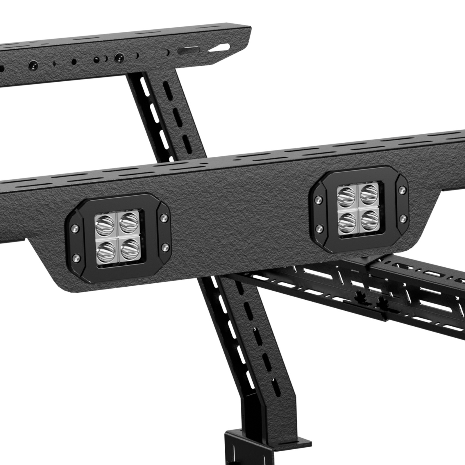 Adjustable 16-24.8" High Truck Bed Racks For 2005-2025 Tacoma,2005-2025 Frontier