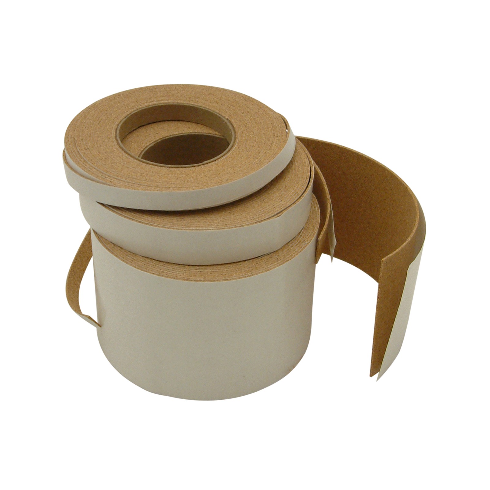 JVCC Adhesive-Backed Cork Tape [1/16" thick cork] (CORK-1): 2 in. x 300 in. (Lig