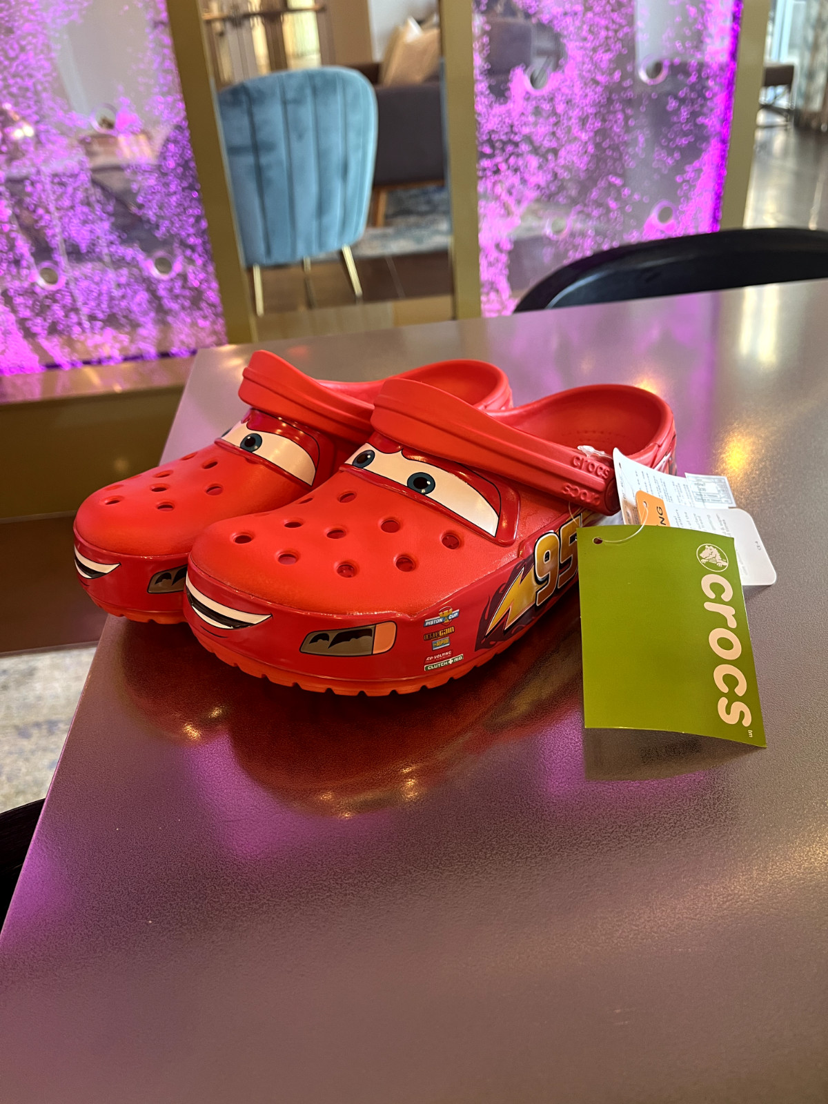 ✅Lightning McQueen Crocs – Original Special Edition, Unisex, Super Comfortable ❤