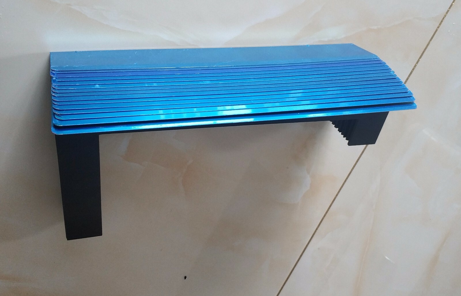 PM1228 lathe stainless steel armored protection cover,width 240 mm x Lmax 600 mm