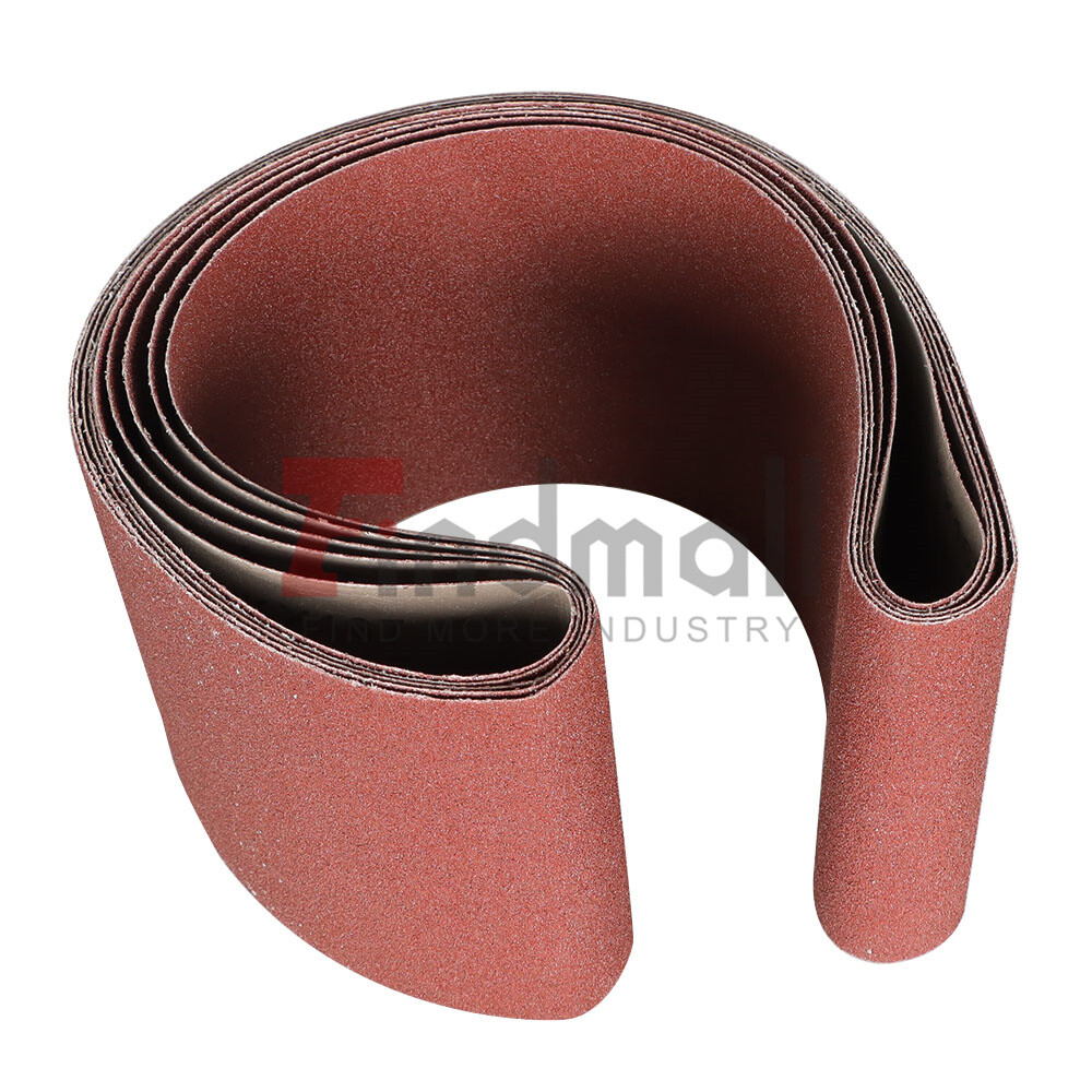 5PCS Sanding Belts 6x48 in 80 Grit Belt Sander Sandpaper aluminum oxide