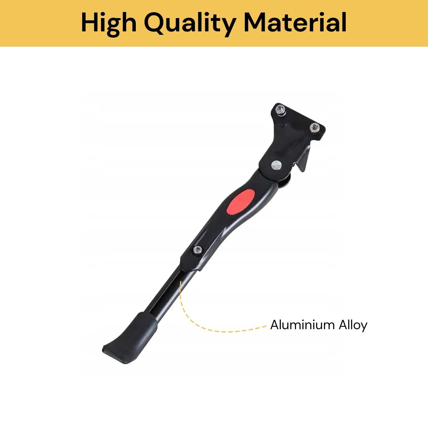 Adjustable Bicycle Kickstand Non-Slip Easy Bike Side Kick Stand for Most 16"-26"