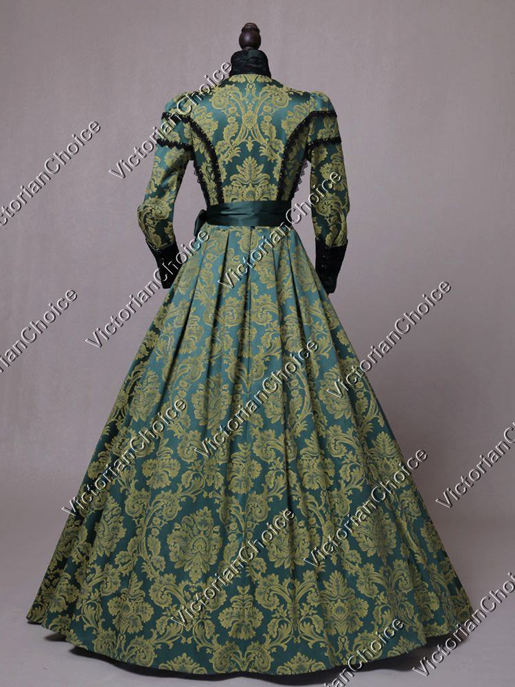 Renaissance Faire Lady Medieval Game of Thrones Regal Queen Dress Ball Gown C021