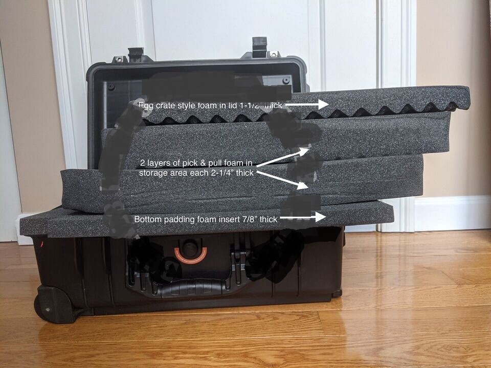 XXL CARRY-ON ROLLER LUGGAGE WATERPROOF TRAVEL CASE GRADED CARD SLABS STORAGE TCG