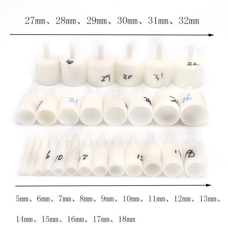 5-30mm Nylon Spherical Cylinder Concave Burr Grinding Bit for Bead Jade Shaping