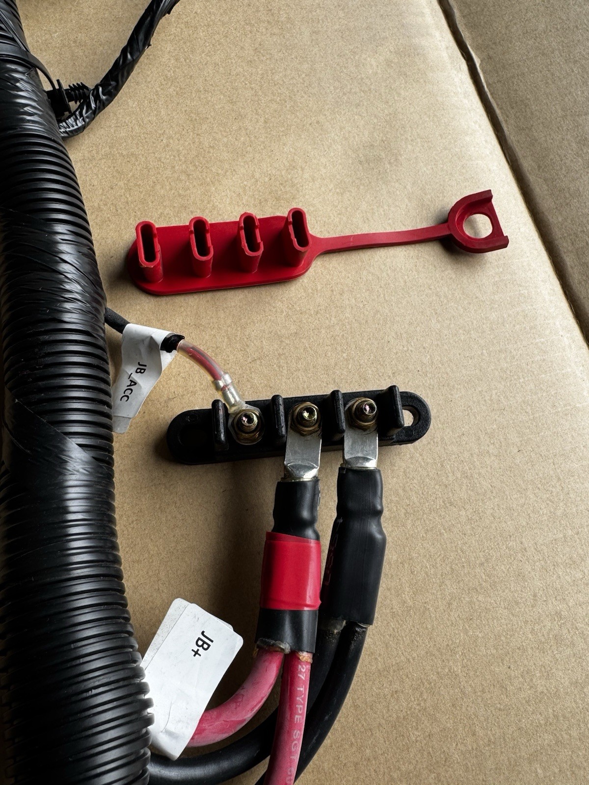 Used like new Can-Am Maverick X3 RS Turbo RR OEM main wiring harness - 710009540