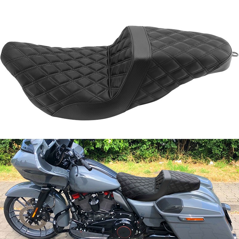 Driver Passenger Seat For Harley Touring Electra Street Glide Road King 08-23