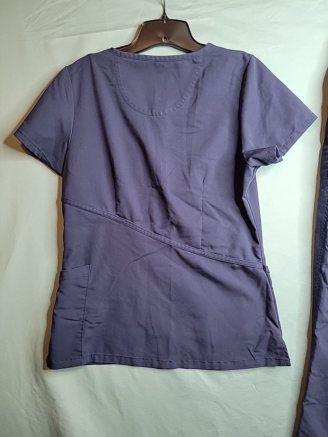 Urbane Scrub Set Navy XS Top S Pants Medical Uniform Womens Stretch