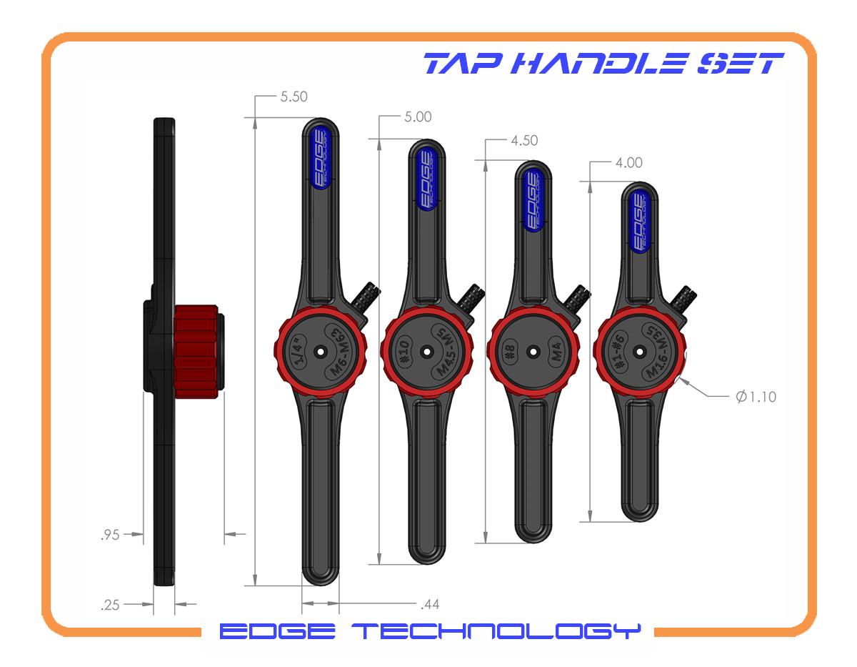 Tap Handle set by Edge Technology #59