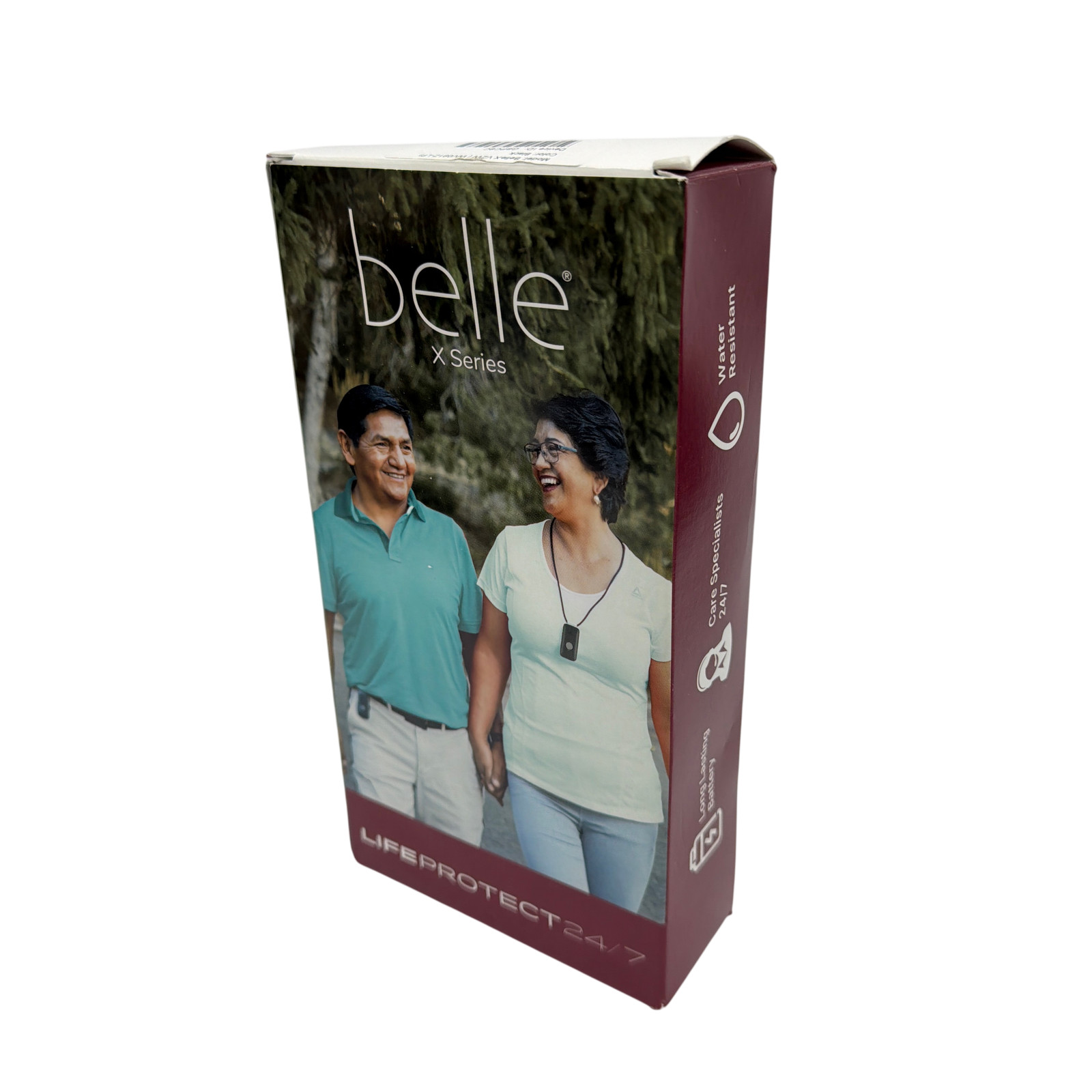 Belle X Series Life Protect 24/7 Mobile Medical Alert System 4G LTE Black