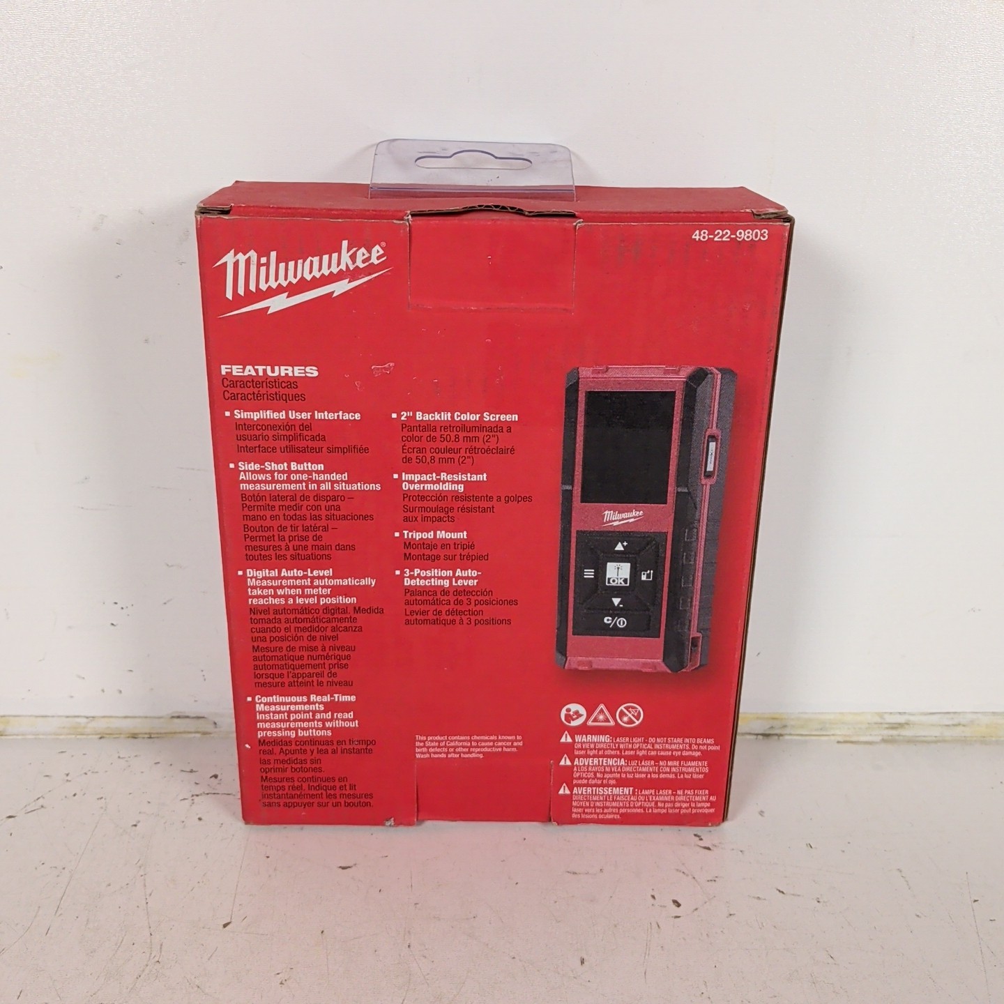 Milwaukee 48-22-9803 330 ft. Laser Distance Meter