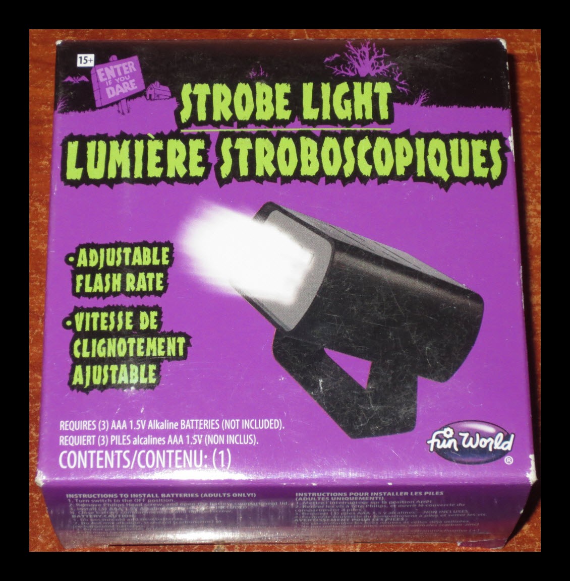 NEW - LED Intense Adjustable Strobe Light - sealed