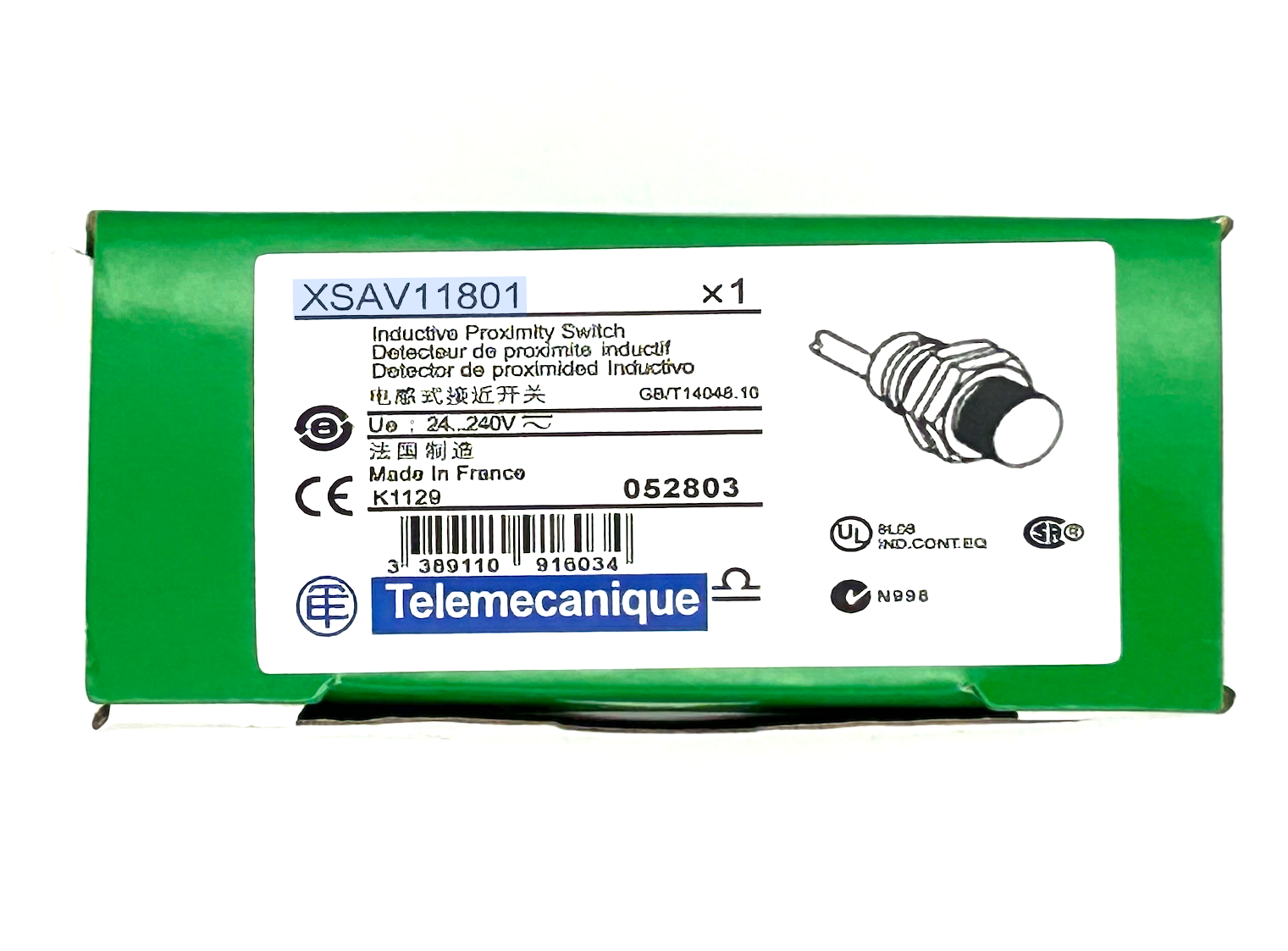 SCHNEIDER XSAV11801 Inductive Proximity Sensor ( XSA-V11801 )