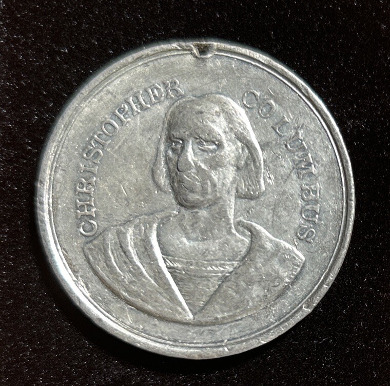 1492-1892 Discovery of America Christopher Columbus Bust So-Called Dollar HK-231