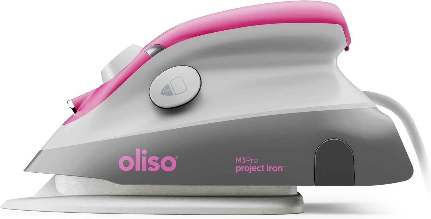 Oliso M3Pro Project Steam Iron w/ Soulmate - Raspberry - Very Good - 10004003