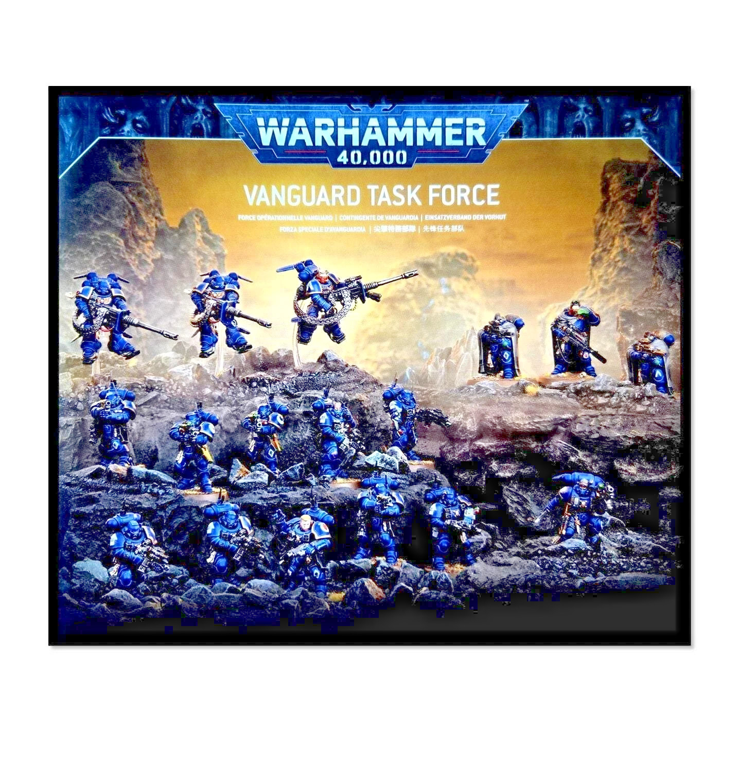 ⚔️WARHAMMER 40K - PRIMARIS SPACE MARINES - VANGUARD TASK FORCE BOX SET - NIB⚔️