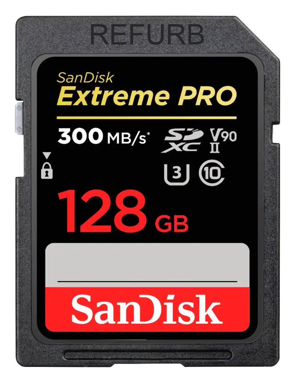 SanDisk - Extreme Pro 128GB SDXC UHS-II V90 Memory Card 300MB/s
