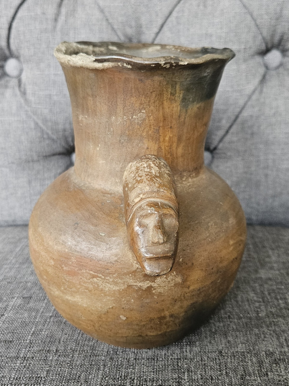 Catawba indian pottery, Unsigned Hagler Head